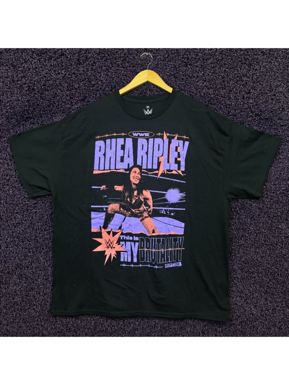 WWE Rhea Ripley This Is My Bruitality! Riptide T-Shirt Size 2XL